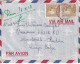 VIA AIR MAIL   PAR AVION Belgique - Buste