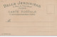 MUCHA Alphonse : "femme Et Nénuphares" Vers 1900 (avec Publicité Pour La Belle Jardinière) - Bon état (légère Pati - Mucha, Alphonse