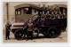 PARIS : Carte Photo D&acute;une Compagnie De Pompiers Et De Leur Camion Au Square Violet - Très Bon état - Paris (15)