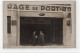 PARIS : Carte Photo De L'entrée Du Garage Automobile De PORT ROYAL Vers 1910 - Bon état (un Coin Plié) - Arrondissement: 14