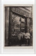 PARIS : Carte Photo Du Coiffeur  EDOUARD Au 100 Avenue De Clichy Vers 1910 - Bon état (un Peu Courte) - Paris (17)