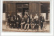 BILLANCOURT - CARTE PHOTO - Groupe D'hommes Devant Un Café - Très Bon état - Boulogne Billancourt