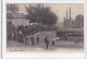 MONT-SAINT-MARTIN : La Passerelle De L'usine Gardée Par La Troupe - Tres Bon Etat - Mont Saint Martin