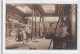 REIMS : Carte Photo D'ouvriers Travaillant à La Refection Du Kursaal - Bon état (un Coin Plié) - Reims