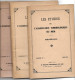 3  Brochures 1949  32 P/1950 64 P /1951 59 P  Etudes Association Du Midi / Voir Les Details - Altri & Non Classificati