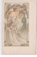 MUCHA Alphonse : Femme A  La Harpe - Bon état (traces) - Mucha, Alphonse