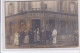 SAINT OUEN : Carte Photo Du Café Restaurant """"aux 3 Tonneaux"""" Au 44 Rue Des Rosiers - Très Bon état - Saint Ouen