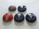 Lot De 5 Capsules Muselets Champagne Vranken Différentes  ( Bazarcollect28 ) - Vranken