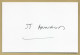 Jean-Jacques Annaud - French Film Director - Signed Card + Photo - 1999 - COA - Acteurs & Comédiens