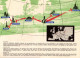 AVIATION CIVILE : ROUTE MAP / CARTE De ROUTE : POLISH AIRLINES LOT / ADVERTISING LEAFLET / DÉPLIANT ~ 1955 - '65 (an604) - 1946-....: Ere Moderne