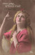 FANTAISIES - Femmes - Femme - Soeur Latine - En Robe - Colorisé - Carte Postale Ancienne - Vrouwen