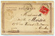 * SOUS-MARINS * SAIGON Rouge-brun Sur Carte Postale Pour Toulon 1905 - Posta Marittima