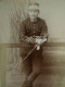 Photo CDV Coué à Saumur Militaire  S/Lieutenant Ecole Cavalerie  Tunique Modèle 1882  - L679A - Anciennes (Av. 1900)