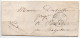 Cursive '39 Samadet' (Landes) Au Verso D'une Lettre De 1853 - 1801-1848: Précurseurs XIX