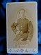 Photo CDV Coué à Saumur  Militaire S/Lieutenant  Ecole Cavalerie  CA 1880  - L679A - Old (before 1900)