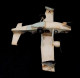 Old Vintage Tin Military Seaplane - Jugetes Antiguos