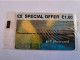 GREAT BRETAGNE  Chip Card / 2 POUND  Sealed In Wrapper/ Expired 09/96  MINT CONDITION      **16598** - BT Generales