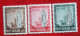 Death Anniversary Of St Bartholomew 1955 Mi 238-240 Yv 218-220 Ongebruikt / MH * VATICANO VATICAN VATICAAN - Unused Stamps