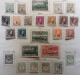 LUXEMBOURG 1914 - 1923 Collection 39 Timbres Neufs Et O Dont Surtaxe 142 / 144 , Page Album Ancienne KABE,TB Bonne Cote - 1914-24 Marie-Adélaïde