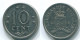 10 CENTS 1971 NIEDERLÄNDISCHE ANTILLEN Nickel Koloniale Münze #S13473.D.A - Netherlands Antilles