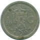 1/10 GULDEN 1920 NIEDERLANDE OSTINDIEN SILBER Koloniale Münze #NL13356.3.D.A - Niederländisch-Indien