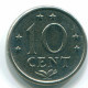 10 CENTS 1974 ANTILLAS NEERLANDESAS Nickel Colonial Moneda #S13535.E.A - Nederlandse Antillen