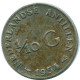1/10 GULDEN 1954 ANTILLES NÉERLANDAISES ARGENT Colonial Pièce #NL12067.3.F.A - Netherlands Antilles