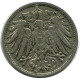 10 PFENNIG 1911 A GERMANY Coin #DB292.U.A - 10 Pfennig