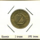 2 TOLARJA 1995 ESLOVENIA SLOVENIA Moneda #AS570.E.A - Slovenië