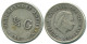 1/4 GULDEN 1967 ANTILLAS NEERLANDESAS PLATA Colonial Moneda #NL11583.4.E.A - Antilles Néerlandaises