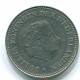 1 GULDEN 1971 ANTILLES NÉERLANDAISES Nickel Colonial Pièce #S11942.F.A - Antille Olandesi