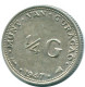 1/4 GULDEN 1947 CURACAO NIEDERLANDE SILBER Koloniale Münze #NL10767.4.D.A - Curaçao