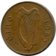 2 PENCE 1982 IRLANDE IRELAND Pièce #AX915.F.A - Irlande
