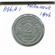 2 FRANCS 1946 FRANCIA FRANCE Moneda #AN353.E.A - 2 Francs