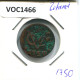 1750 ZEALAND VOC DUIT INDES NÉERLANDAIS NETHERLANDS Koloniale Münze #VOC1466.11.F.A - Niederländisch-Indien