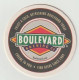 Bierviltje-bierdeckel-beermat Brouwerij Duvel Moortgat (B) Boulevard Brewing Company Kansas Missouri (USA) - Sous-bocks