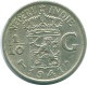 1/10 GULDEN 1941 S NETHERLANDS EAST INDIES SILVER Colonial Coin #NL13778.3.U.A - Niederländisch-Indien