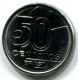 50 CENTAVOS 1989 BRÉSIL BRAZIL Pièce UNC #W11390.F.A - Brésil