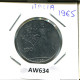100 LIRE 1965 ITALIA ITALY Moneda #AW634.E.A - 100 Liras