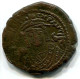 MAURICE TIBERIUS 582AD AE FOLLIS ANTIOCH AS THEOPOLIS BYZANTINE #ANC12168.45.E.A - Bizantinas