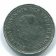 1 GULDEN 1971 NETHERLANDS ANTILLES Nickel Colonial Coin #S11992.U.A - Netherlands Antilles