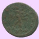 LATE ROMAN EMPIRE Follis Ancient Authentic Roman Coin 1.9g/19mm #ANT1967.7.U.A - The End Of Empire (363 AD To 476 AD)