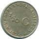 1/10 GULDEN 1970 NETHERLANDS ANTILLES SILVER Colonial Coin #NL13116.3.U.A - Antilles Néerlandaises