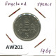 5 NEW PENCE 1969 UK GBAN BRETAÑA GREAT BRITAIN Moneda #AW201.E.A - Autres & Non Classés