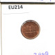 1 EURO CENT 2008 ITALIE ITALY Pièce #EU214.F.A - Italie