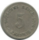 5 PFENNIG 1876 G ALEMANIA Moneda GERMANY #AE632.E.A - 5 Pfennig