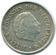 1/4 GULDEN 1963 NIEDERLÄNDISCHE ANTILLEN SILBER Koloniale Münze #NL11256.4.D.A - Antilles Néerlandaises