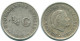 1/4 GULDEN 1965 ANTILLAS NEERLANDESAS PLATA Colonial Moneda #NL11407.4.E.A - Antilles Néerlandaises