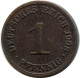 1 PFENNIG 1908 A GERMANY Coin #DB763.U.A - 1 Pfennig