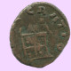 LATE ROMAN IMPERIO Follis Antiguo Auténtico Roman Moneda 2.3g/18mm #ANT2001.7.E.A - Der Spätrömanischen Reich (363 / 476)